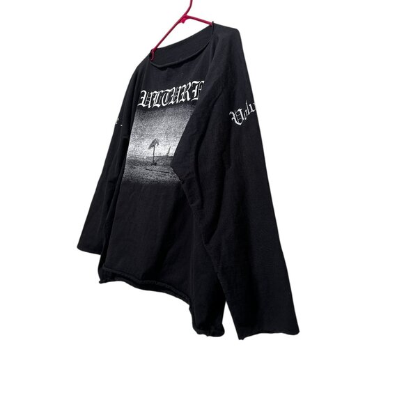 Yeezy Kanye West Gosha Vultures Sweatshirt Size 2 M-L Black Oversize Long Sleeve - Picture 13 of 16